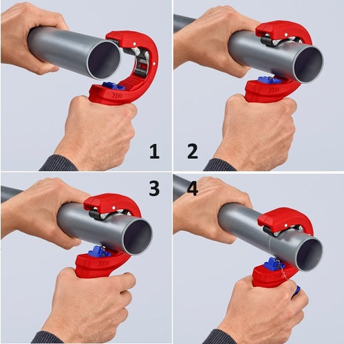 KNIPEX Needle Nose Pliers with Drop Prevention 0822-145TBK 1 Pcs