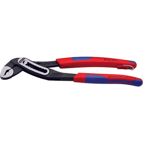 KNIPEX Water Pump Pliers Alligator with Drop Prevention Comfort Handle 250mm 8802-250TBK 1 Piece