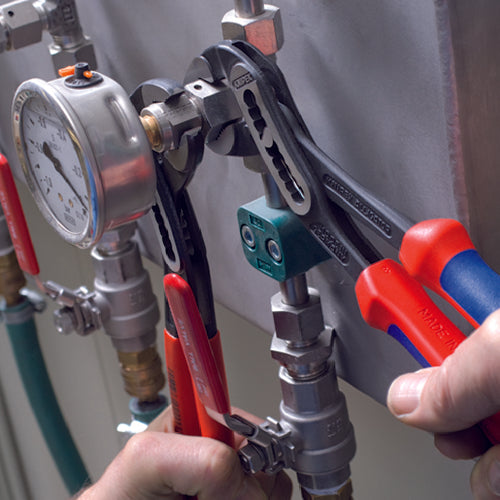 KNIPEX Water Pump Pliers Alligator with Drop Prevention Comfort Handle 250mm 8802-250TBK 1 Piece