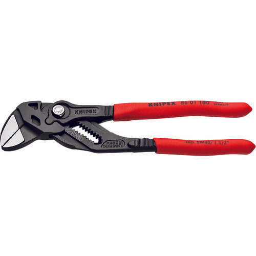 KNIPEX 플라이어 렌치 미끄럼 방지 부착 180mm 8601-180 1 丁