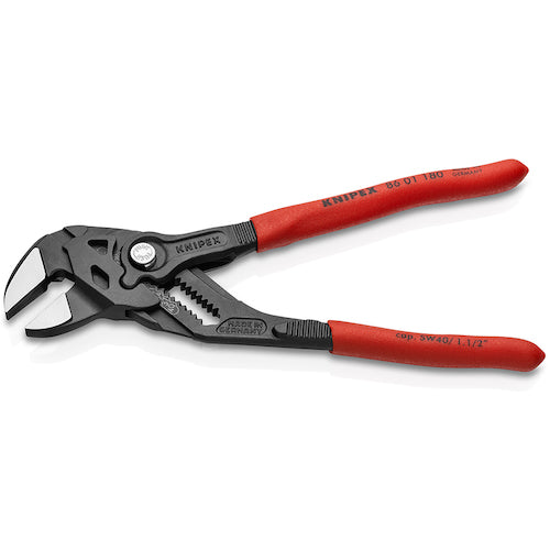 KNIPEX 플라이어 렌치 미끄럼 방지 부착 180mm 8601-180 1 丁