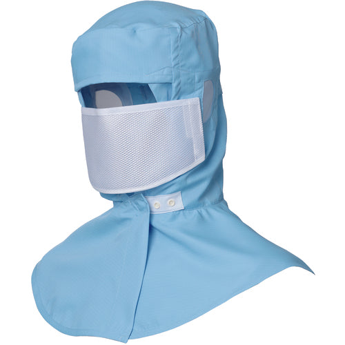 ミドリ安全　クリーンルーム用フード専用メッシュマスク　31898002　1 枚