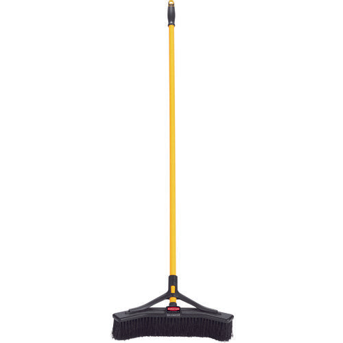 Rubbermaid Push Center Broom Multipurpose 46cm RM2018727BK 1 unit