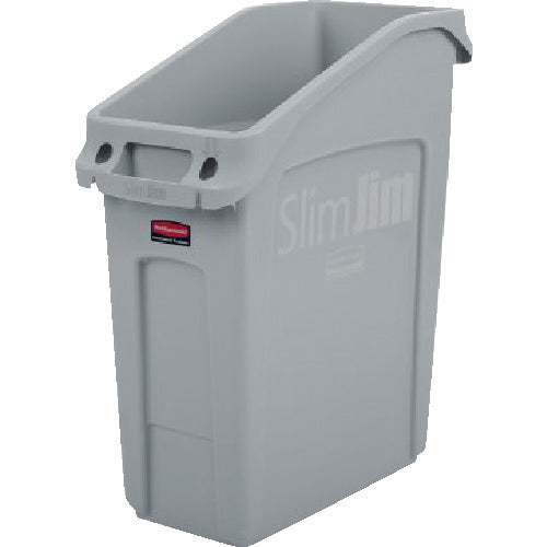 고무 하녀 슬림 체육관 언더 카운터 49L 회색 RM2026695GY 1 개