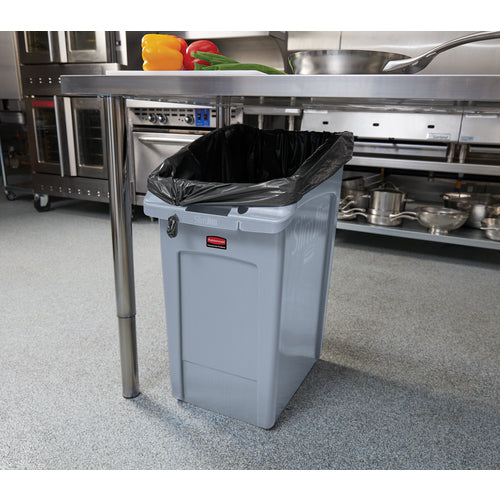 Rubbermaid [Sold out and discontinued] Slim Jim Undercounter 87L Blue RM2026725BL 1 unit