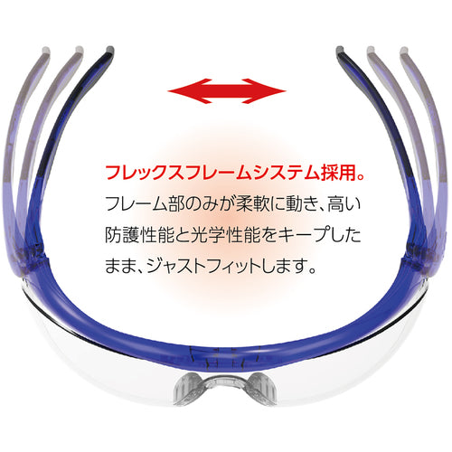 ＹＡＭＡＭＯＴＯ　一眼形保護めがね　LF-501CBL　1 個