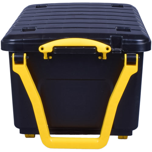 RUP 16L Really Useful Wheeled Trunk Black 16-WHTR-STRBK 1 piece