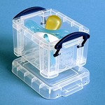 RUP Storage Case 0.14L Clear Set of 5 0.14C-PK5 1 S