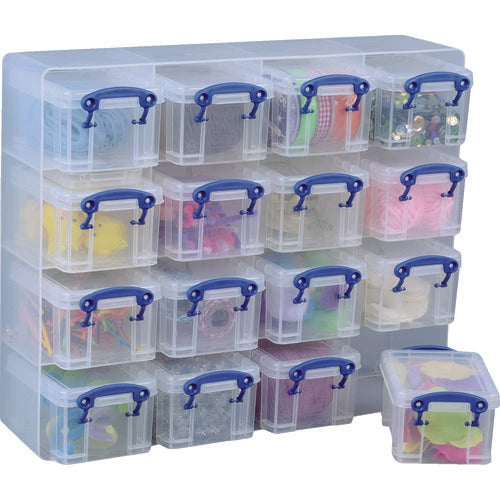 RUP Storage Case Organizer 0.14L Clear 0.14-16ORGCLEAR 1 S