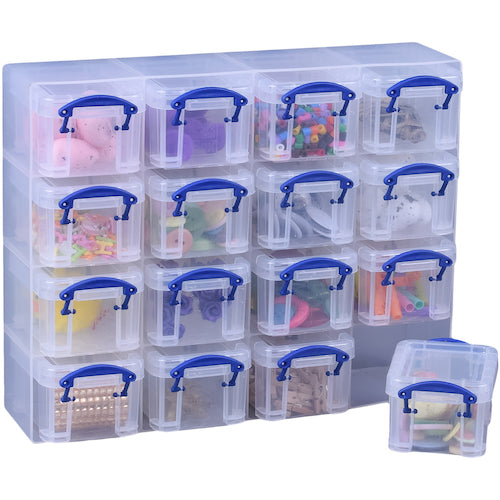 RUP Storage Case Organizer 0.14L Clear 0.14-16ORGCLEAR 1 S