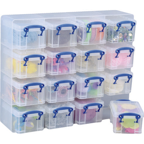 RUP Storage Case Organizer 0.3L x 0.2L Smoke 0.3+0.2ORGTSMK 1 S