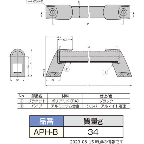 ＳＵＧＡＴＳＵＮＥ　（１０００２９９４２）ＡＰＨ−Ｂブラケット　APH-B　1 個