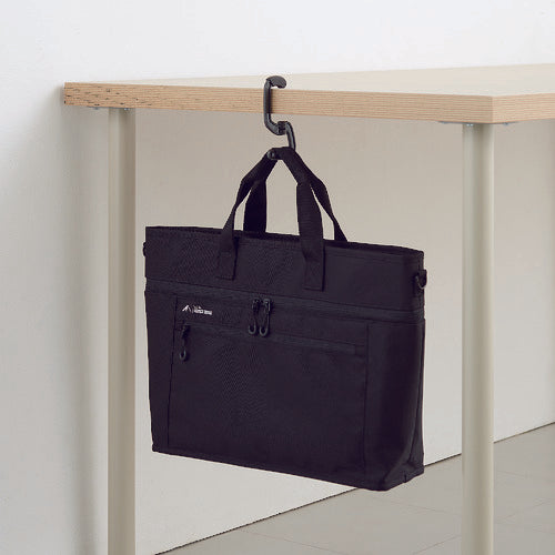 LIHIT Portable Bag Hanger Black A7791-24 1 piece