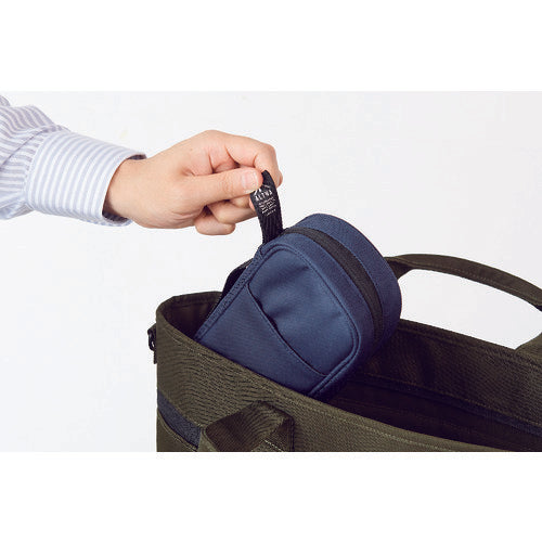LIHIT Inner Bag Tool Pouch (Single Zipper) Navy A7764-11 1 pc