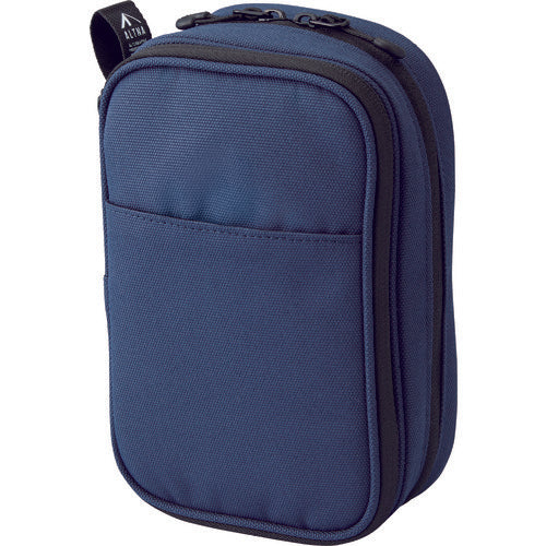 LIHIT Inner Bag Tool Pouch (Double Zipper) Navy A7765-11 1 pc
