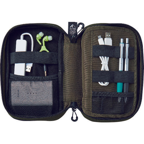 LIHIT Inner Bag Tool Pouch (Double Zipper) Navy A7765-11 1 pc