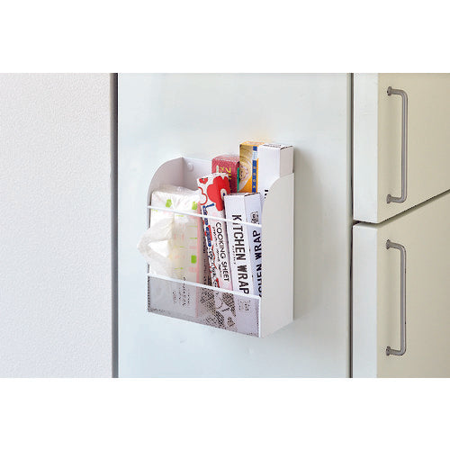 LIHIT Magnetic Rack L (Vertical) White A7453-0 1 pc