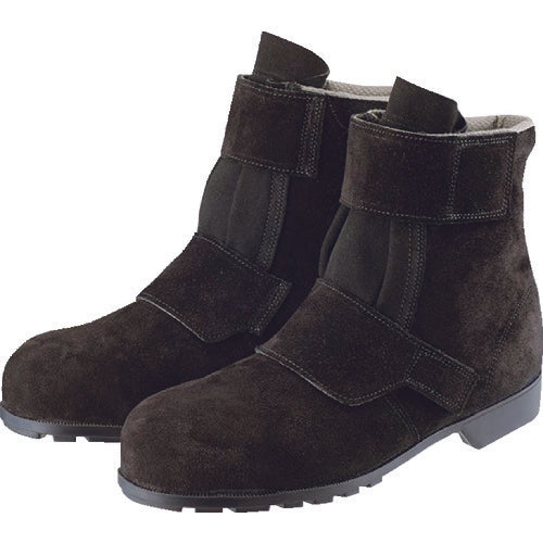 シモン　安全靴　中編マジック　５２８黒床　２５．０ｃｍ　528BKT-25.0　1 足