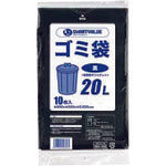 JTX 861309) Garbage Bag LDD Black 20L 10pcs N210J-20 N210J-20 1PK