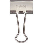 JTX 35486) Double Clip Silver Medium 10 pcs B551J-M10 B551J-M10 1 box