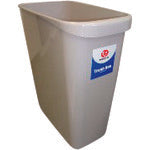 ＪＴＸ　８３０３８５）持ち手付ゴミ箱角型１３Ｌ　グレ−　Ｎ１５５ＪＧ　　N155J-G　1 個