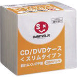 JTX 381217) CD/DVD케이스 슬림 PP제 20장 A409J A409J 1 PK