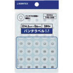 JTX 192208) 펀치 라벨 화이트 B058J B058J 1 PK