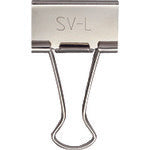 JTX 35485) Double Clip Silver Large 10 pcs B550J-L10 B550J-L10 1 box