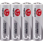 JTX 365387) 알칼리 건전지 단 3×4개 N123J-4P N123J-4P 1 PK