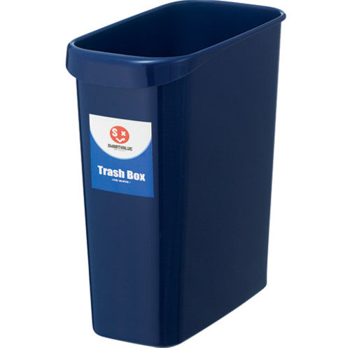 JTX 830390) Square trash can with handle, 8L, blue, N154J-B, N154J-B, 1 unit