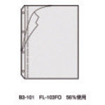 PLUS 88153) Clear holder FL-153HO A4S 4 holes FL-153HO CL 1 sheet