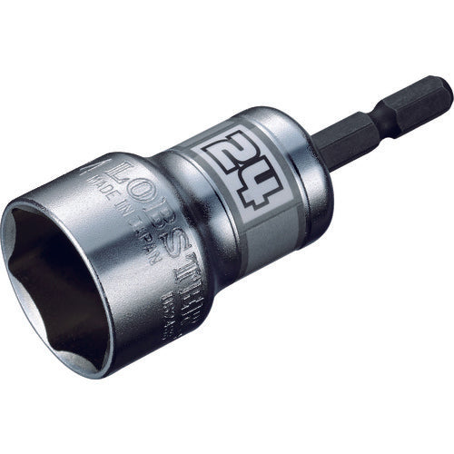 エビ　電ドルソケット“ストロック”　ショートソケット　６角　対辺２４ｍｍ　DS24SS　1 個