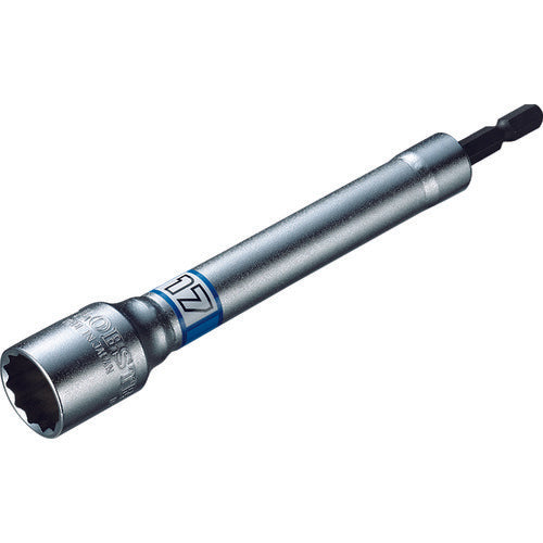 EBI Electric Drill Socket "Stolock" Long Socket 12-sided 17mm Diagonal DS17L 1 pc