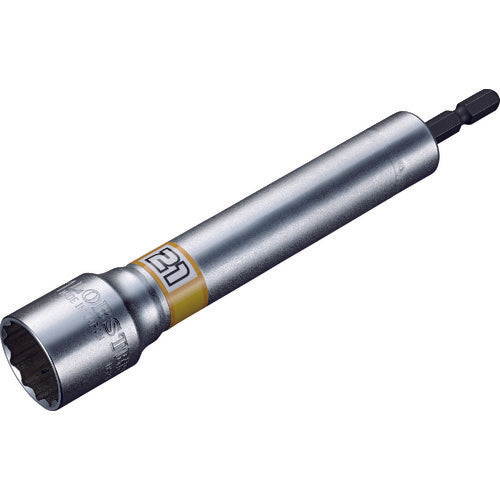 EBI Electric Drill Socket "Stolock" Long Socket 12-sided 21mm Diagonal DS21L 1 pc