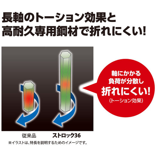 エビ　ストロック　スタンダードソケット　高耐久タイプ　６角　対辺８ｍｍ　DSX8S　1 個