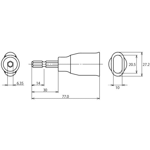 새우 폼 타이용 소켓 "스트록" K형 폼 타이용 DSFK 1개