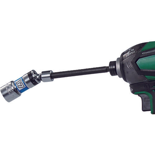 エビ　ユニバーサルロングソケット“ストロック”　６角　対辺１９ｍｍ　DSU19LS　1 個