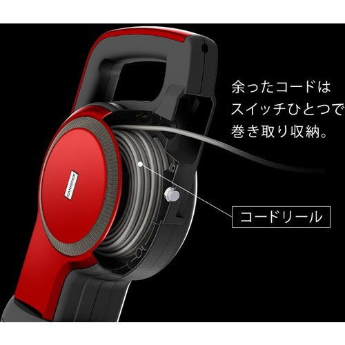 ＩＲＩＳ　２７４２７８　コードリール収納式キャニスティッククリーナー（自走式パワーヘッド）　IC-CSP5-R　1 台
