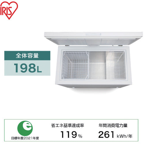 IRIS 513789 상부 개방식 냉동고 198L ICSD-20A-W 1대