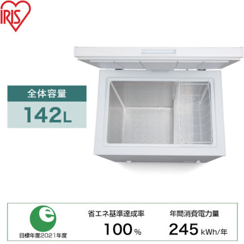 IRIS 513788 상부 개방식 냉동고 142L ICSD-14A-W 1대