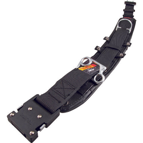 タジマ　ワークポジショニング用胴当てベルトカーブ　アルミワンタッチバックル黒　Ｓサイズ　WCXD1-WBCS　1 本