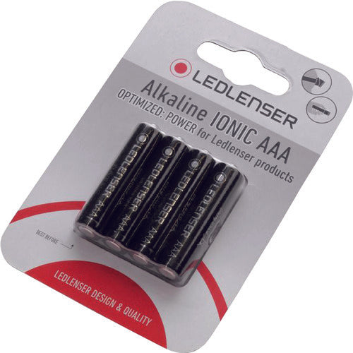 ＬＥＤＬＥＮＳＥＲ　ヘッドライト用オプション　レッドレンザーオリジナルアルカリ単４型乾電池（４個入り）　500981　1 Ｓ