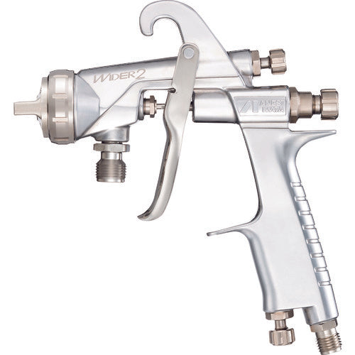 Anest Iwata Large spray gun (gravity type) Nozzle diameter Φ1.5 Pattern opening 220mm WIDER2-15K1G 1 unit