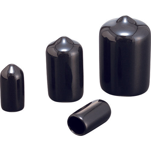ＩＷＡＴＡ　保護キャップ　丸　（１個入）　黒　HLDP340-P　1 個