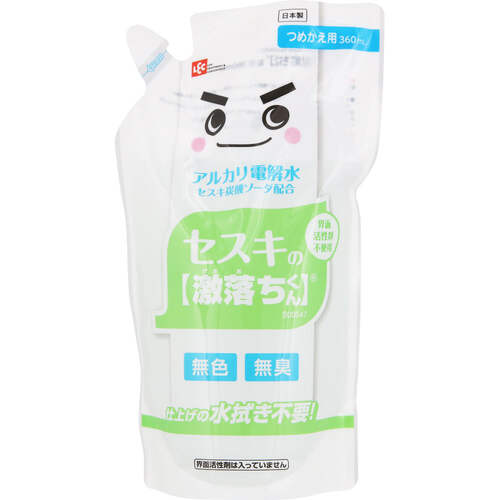 LEC Household Detergent Refill Sesquino Gekiochikun 360ml S00547 1 pc