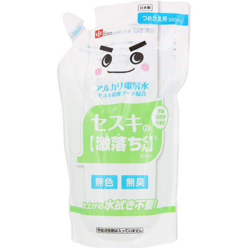 ＬＥＣ　住居用洗剤用つめかえ　セスキの激落ちくん　３６０ｍｌ　S00547　1 個