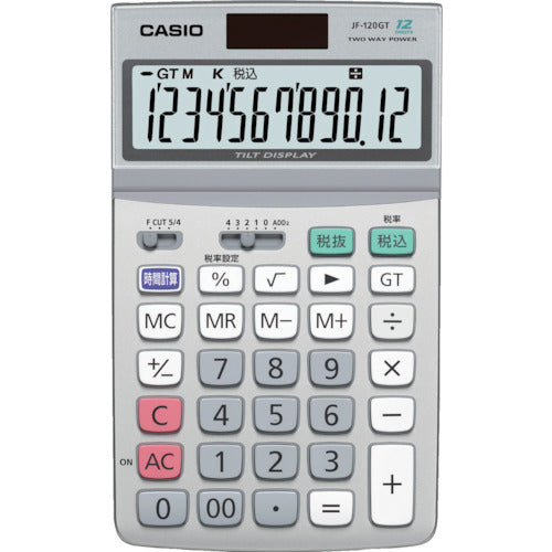 카시오 저스트 타입 계산기 JF-120GT-N 1대