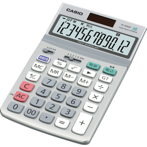 카시오 저스트 타입 계산기 JF-120GT-N 1대