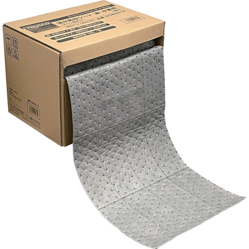 TRUSCO Oil and Water Absorbent Sheet for Oil and Water, Perforated (1 Roll) OOWS418 1 Box