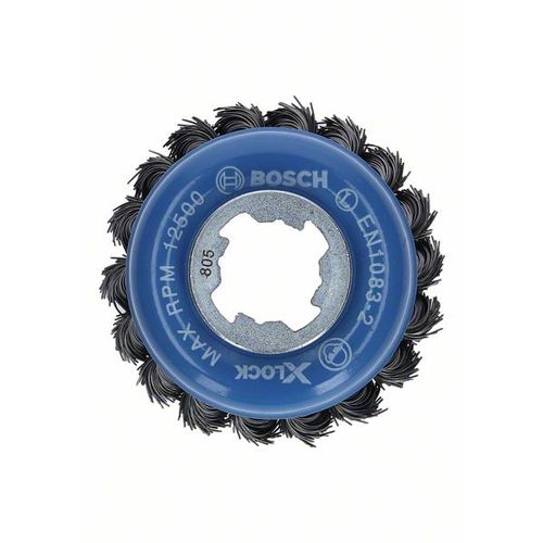 ボッシュ　Ｘ−ＬＯＣＫカップワイヤーブラシ７５Φ鉄０．５ｍｍツイスト　2608620727　1 個